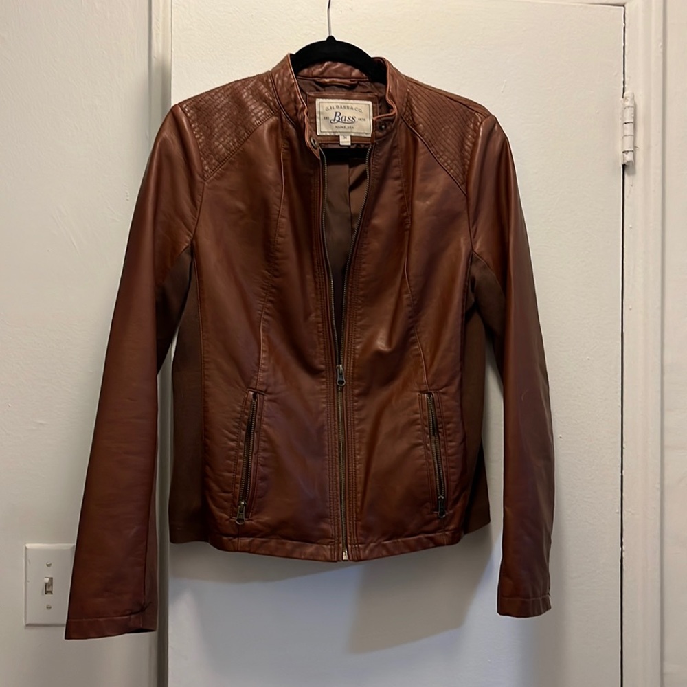 G.H. Bass & Company Faux Leather Jacket